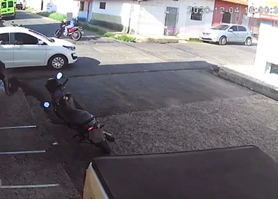 Câmera flagra tentativa de homicídio na Vila da Guia