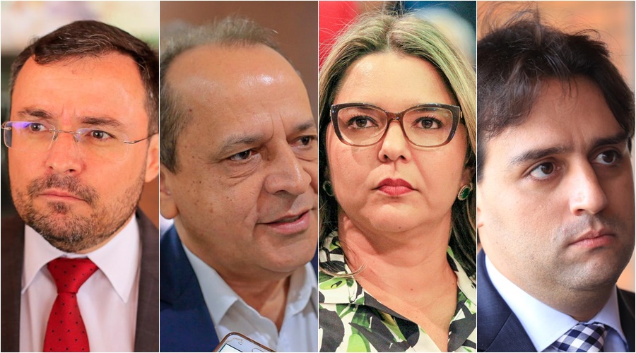 Fábio Novo, Hélio Isaías, Janaínna Marques e Flávio Júnior