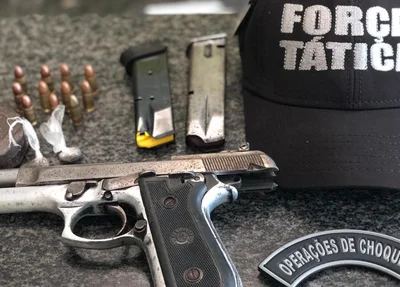Homem é preso com pistola e munições em Piripiri