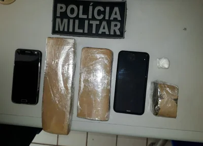 Materiais apreendidos pela Polícia Militar do Piauí