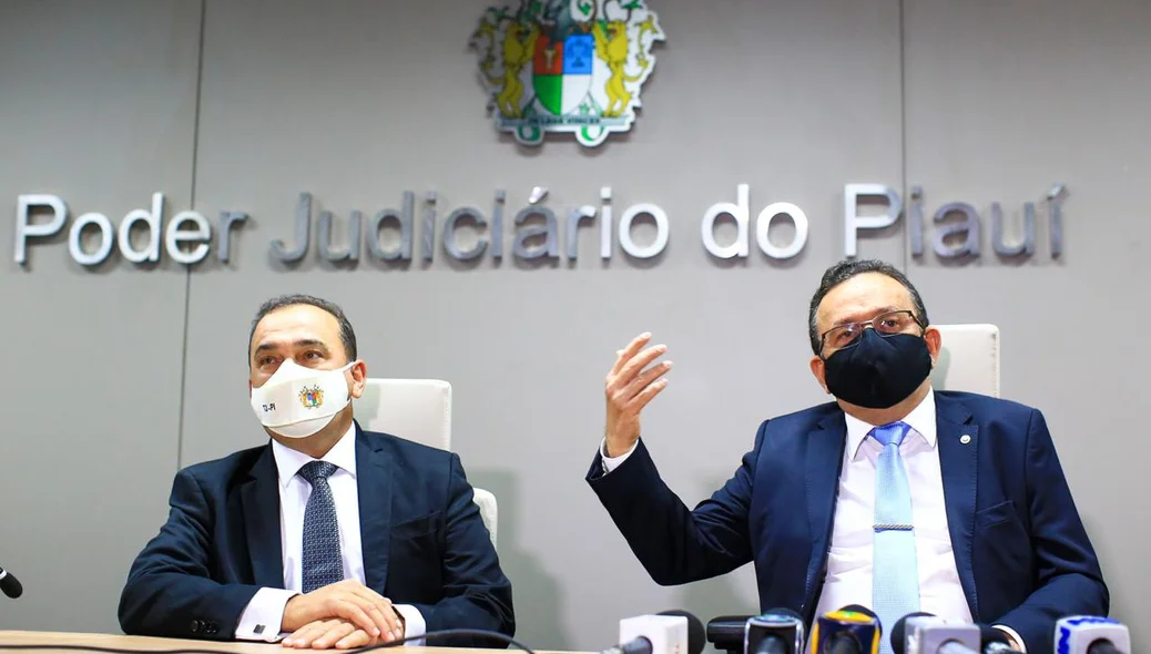 Erivan Lopes ao lado de Sebastião Ribeiro Martins
