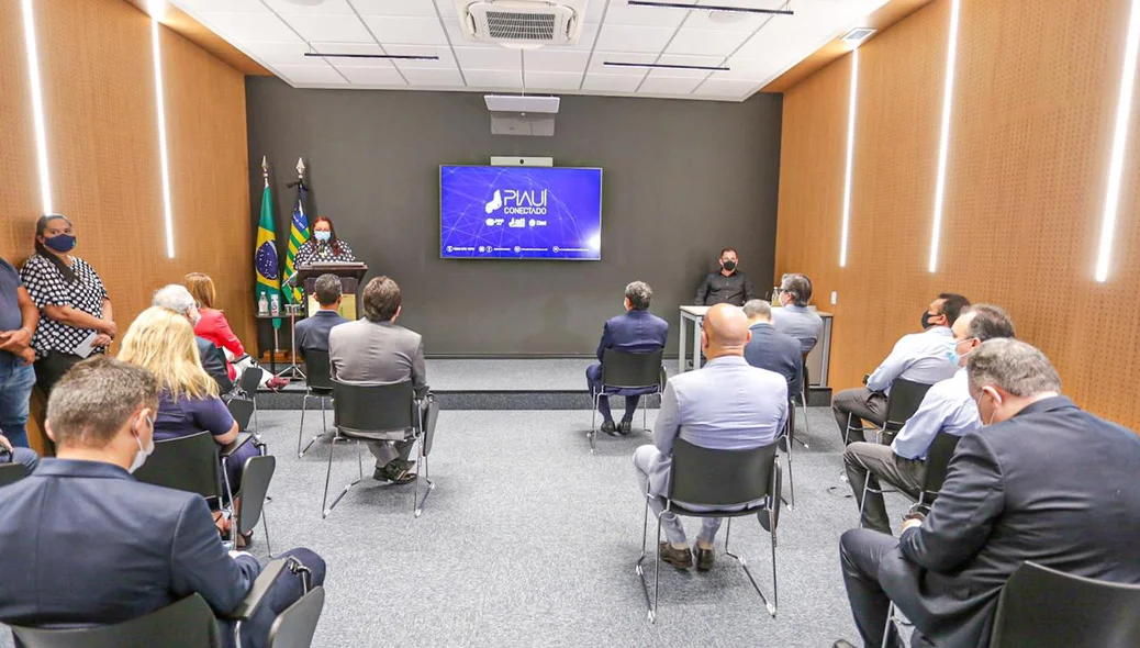 Solenidade de entrega da nova sede do Piauí Conectado