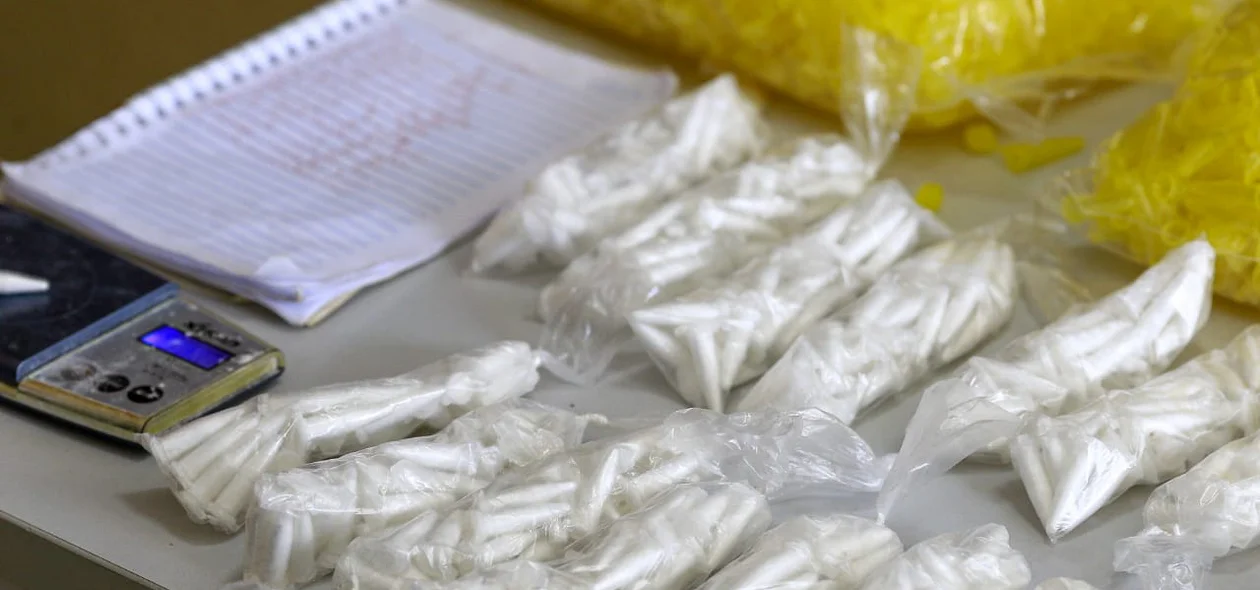 Cocaína apreendida em operação da DEPRE