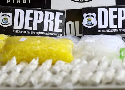 DEPRE apreende grande quantidade de pinos de cocaína