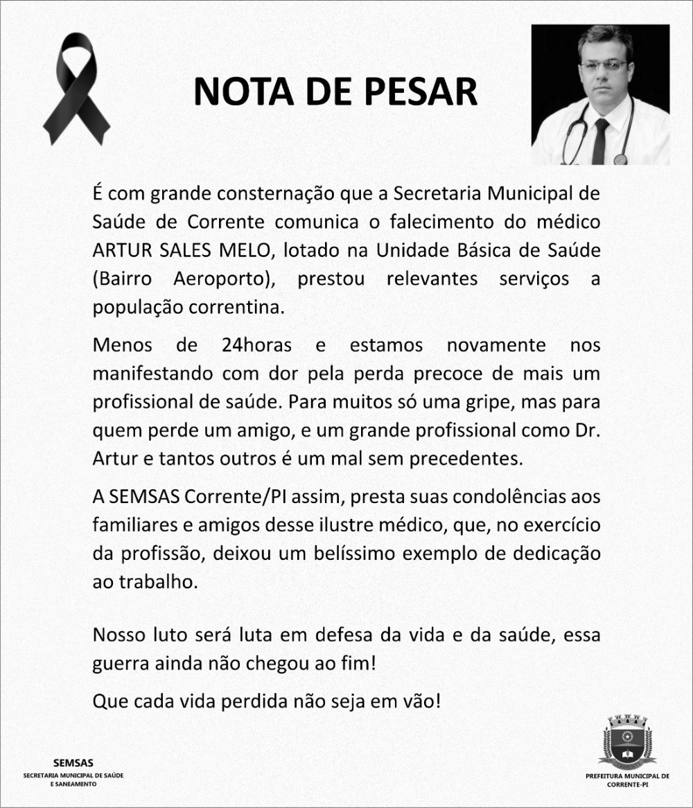 Nota da SEMSAS