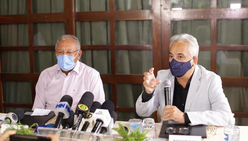 Dr. Pessoa e Robert Rios