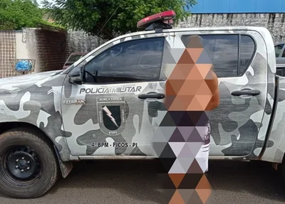 Homem é preso acusado de homicídio em Picos