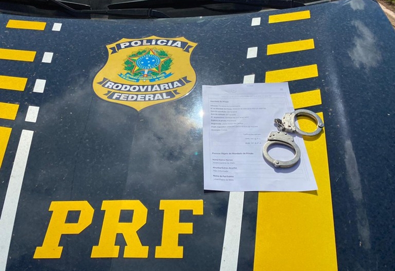 PRF deu cumprimento ao mandado de prisão expedido em Alagoas