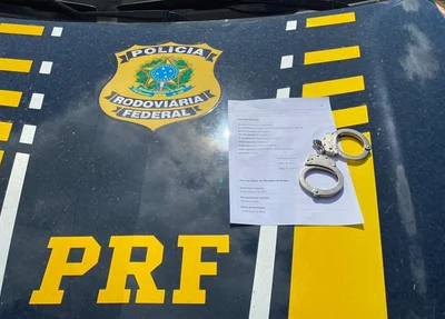 PRF deu cumprimento ao mandado de prisão expedido em Alagoas