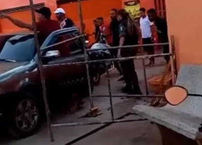Homem é preso após ameaçar policiais com faca em José de Freitas