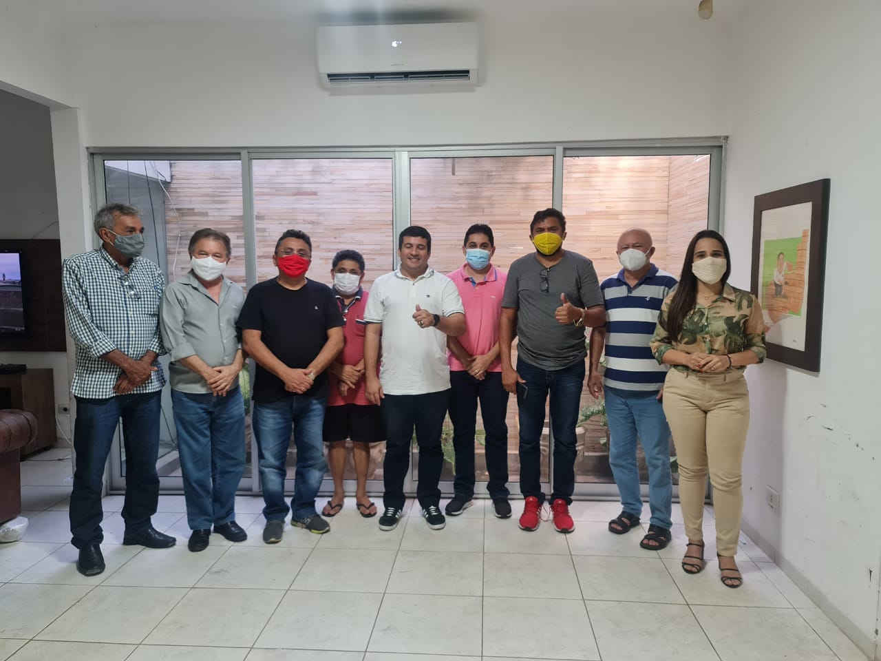 Petistas reunidos em Teresina