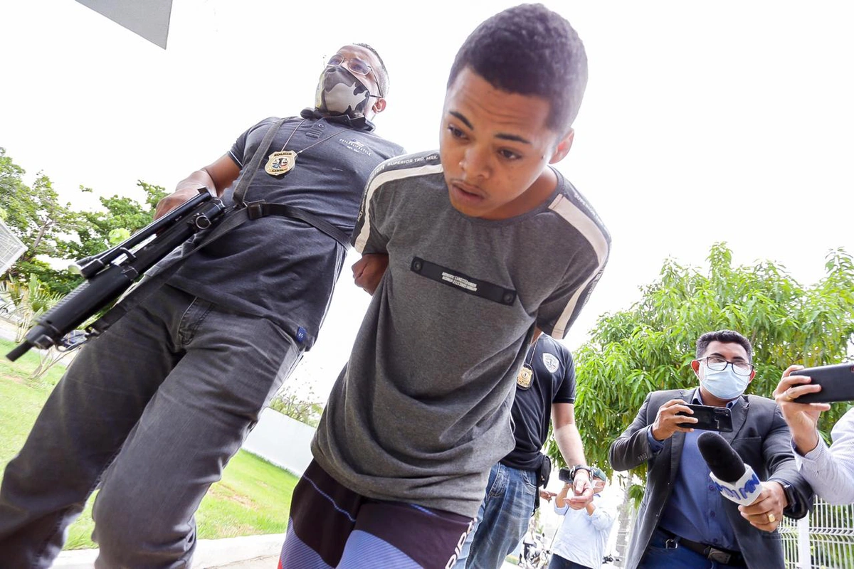 Hiago Samuel dos Santos Rocha é acusado de matar Ailton Dantas Saraiva