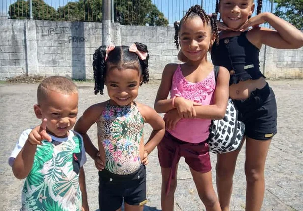 Enzo Gabriel, Brunna Vitória, Kemilly Sophya e Phandora (da esq. para a direita) estão entre as vítimas do acidente