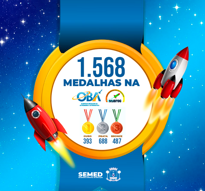 Escolas municipais de Oeiras conquistam mais de 1500 de medalhas