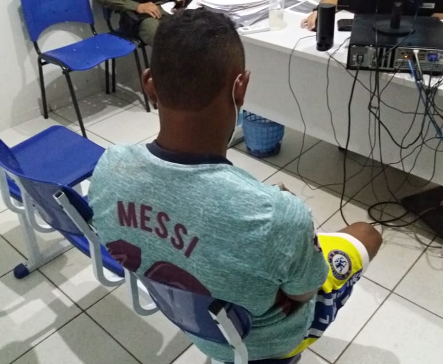 Acusado do crime
