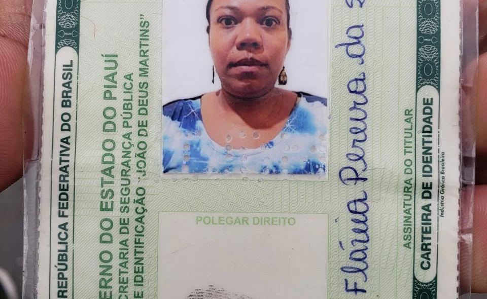 Enília Flávia Pereira da Silva, vítima do acidente 