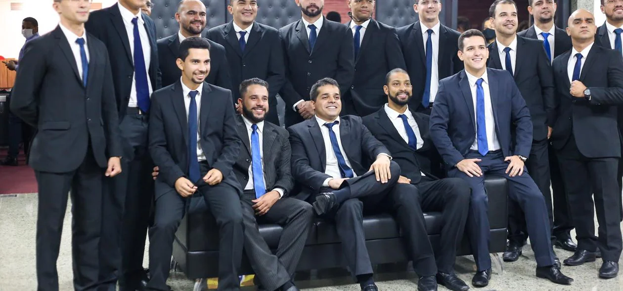 Formatura dos policiais penais