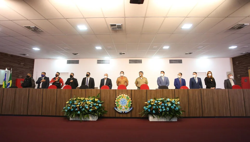 Solenidade de certificação dos policiais penais