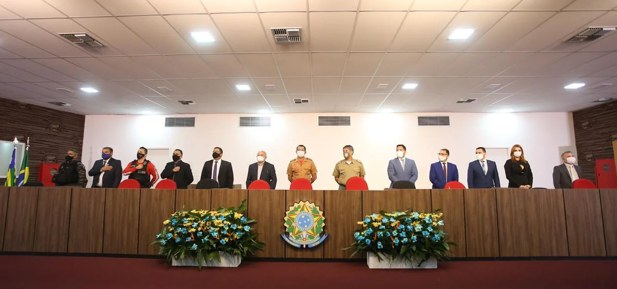 Solenidade de certificação dos policiais penais