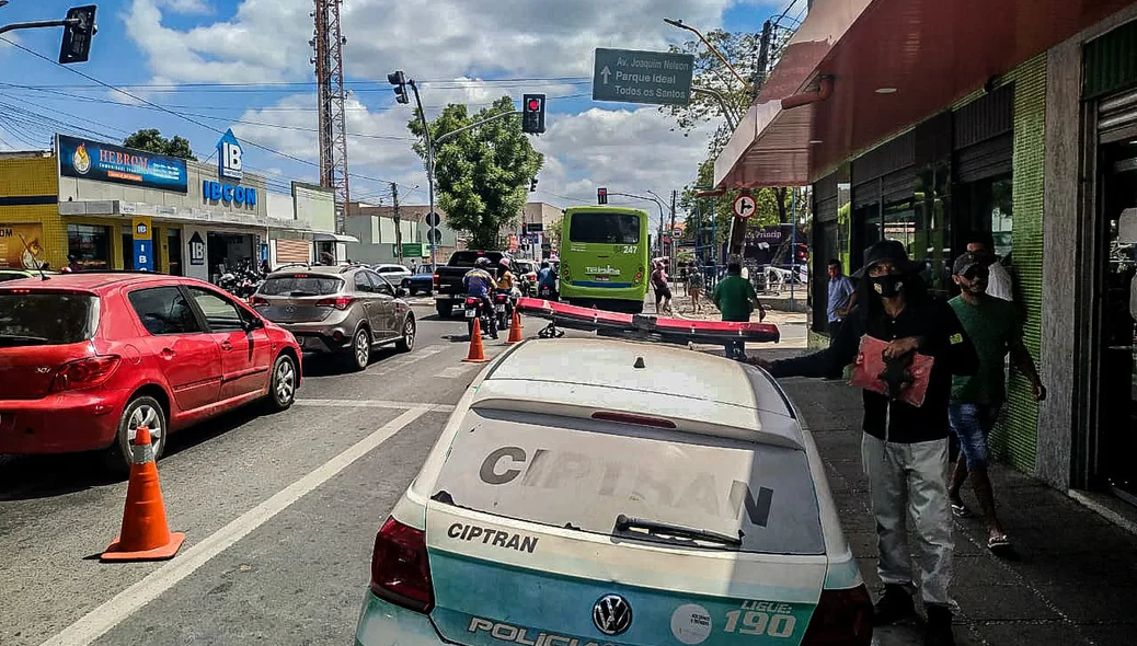 Ciptran no local do acidente