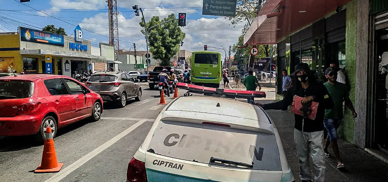 Ciptran no local do acidente