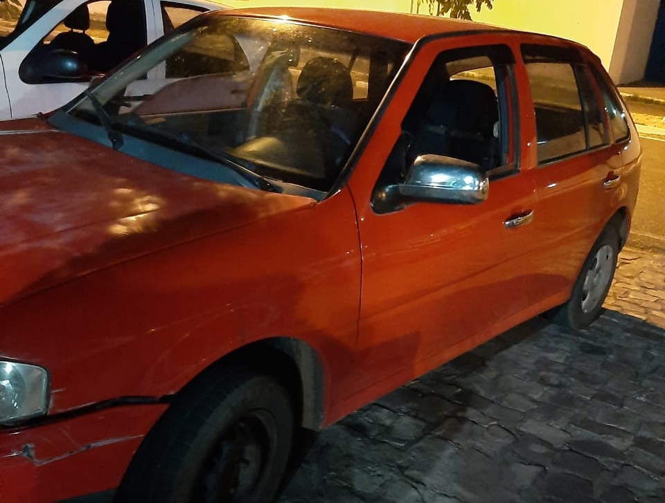 Carro apreendido pela PM