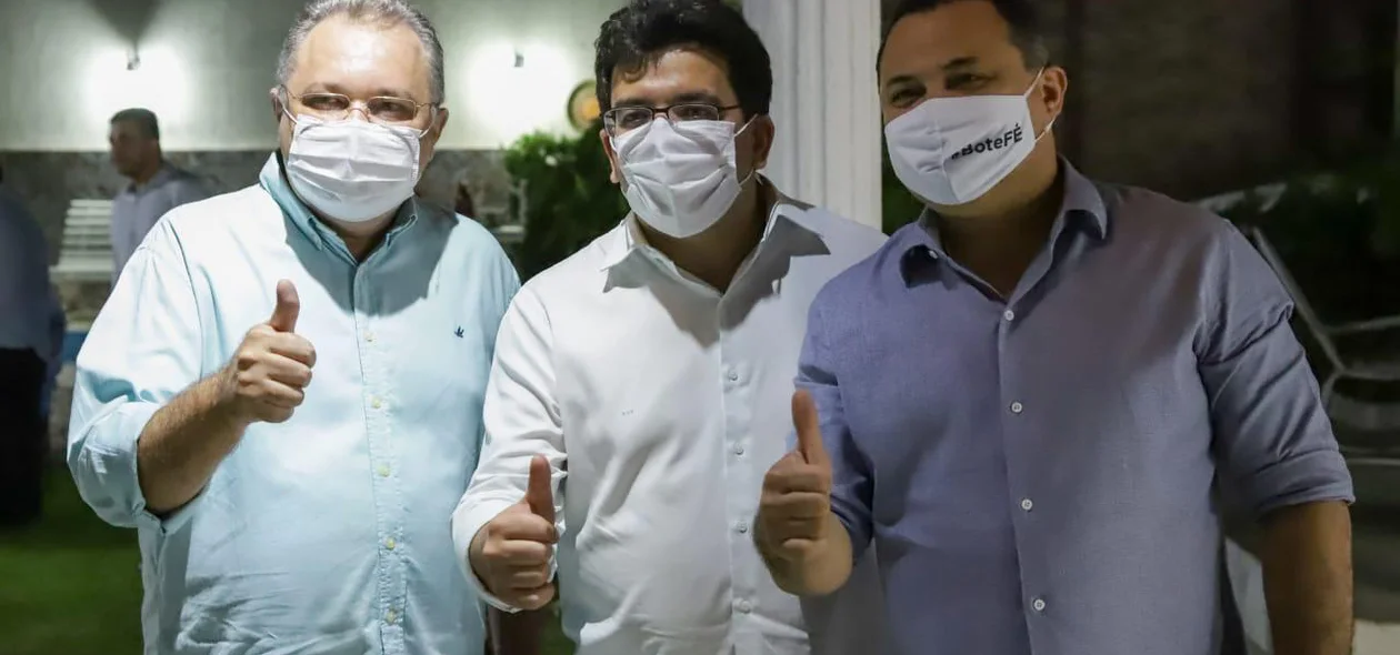 Florentino Neto, Rafael Fonteles e Evaldo Gomes
