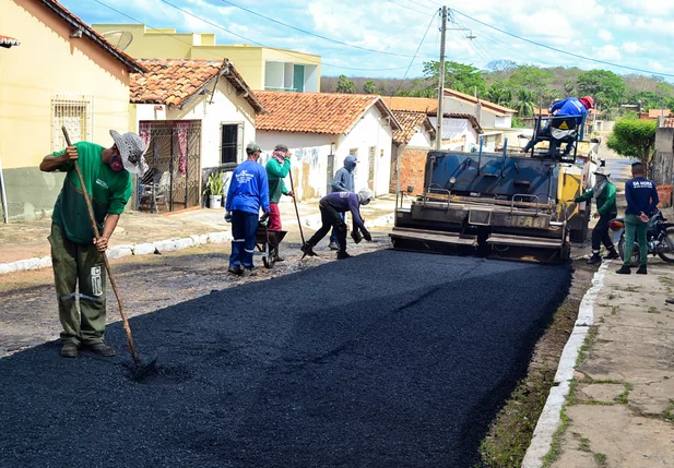 Município de Joaquim Pires recebe pavimentação em suas principais ruas