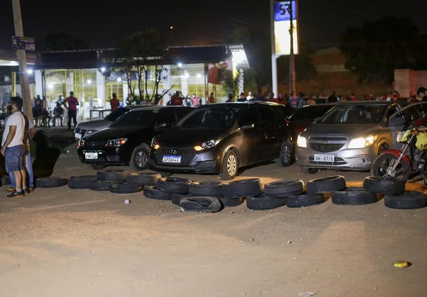 Manifestação no Terminal de Petróleo de Teresina