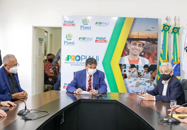 Wellington Dias e Dr. Pessoa se reuniram nesta segunda-feira