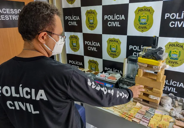Polícia Civil desarticula laboratório de drogas em Teresina
