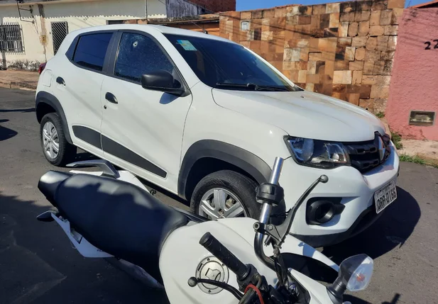Motorista atropela bandidos e é baleado na Piçarra; veja vídeo