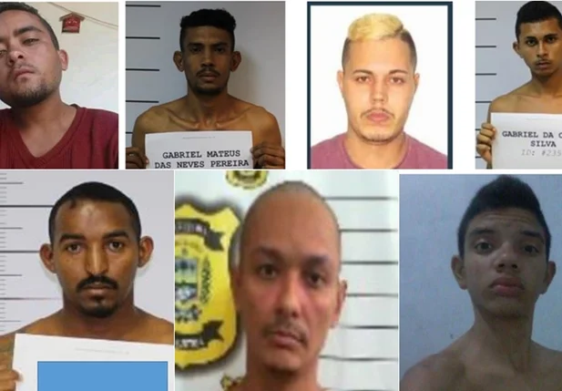 Polícia Civil divulga fotos dos foragidos da Operação Contraordem III