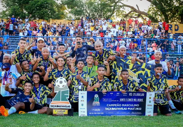 Risoleta Neves é campeão masculino da Taça das Favelas Piauí 2022