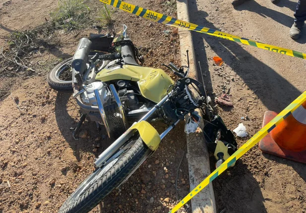 Mototaxista e passageiro morrem em acidente na zona sul de Teresina