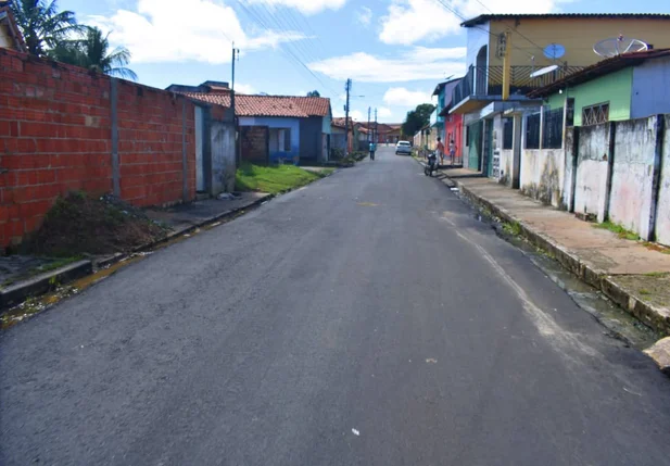 Pavimentação asfáltica em Buriti dos Lopes