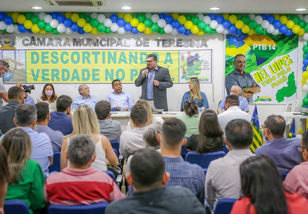 Convenção do PTB no Piauí na Câmara Municipal de Teresina