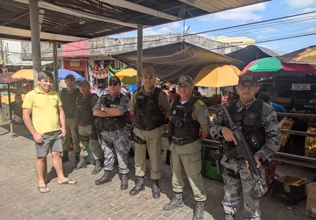 Operação Presença deflagrada no Centro de Teresina