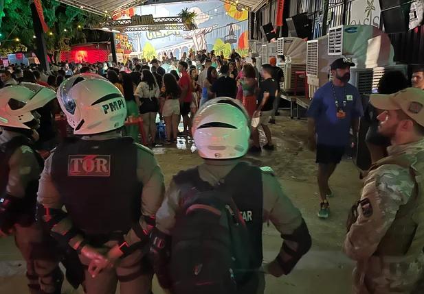 Polícia interdita o Cilada na zona leste de Teresina
