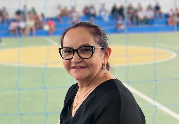 Prefeita Betinha Brandão acompanha os jogos do JOPS em Pedro II