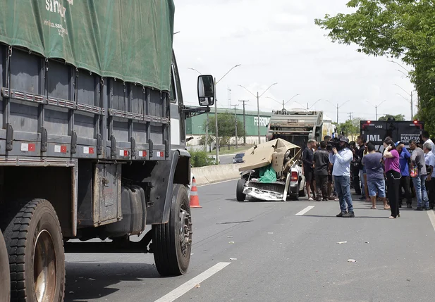 Acidente de trânsito na Br 316 em Teresina Piauí
