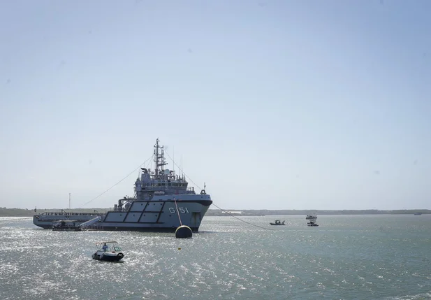 Inauguração da 1ª fase do Porto de Luís Correia