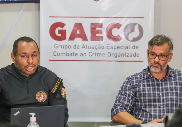 Entrevista coletiva sobre a Operação Cerrados do GAECO