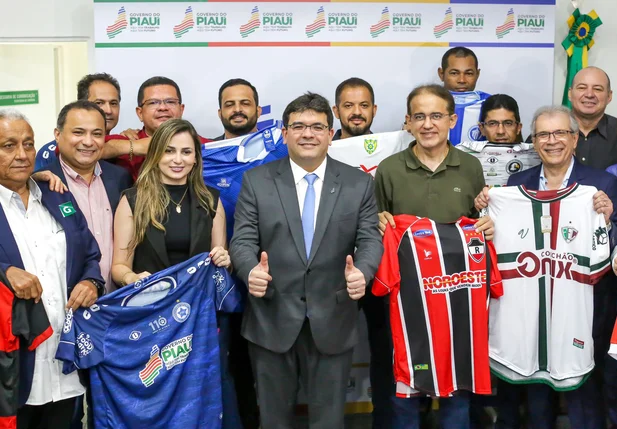 Governador vai participar da final do futebol Piauiense em Teresina