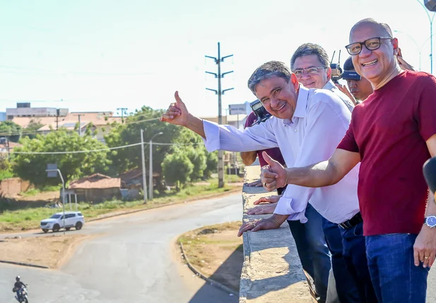 Ministro Wellington Dias visita viaduto do mercado do peixe