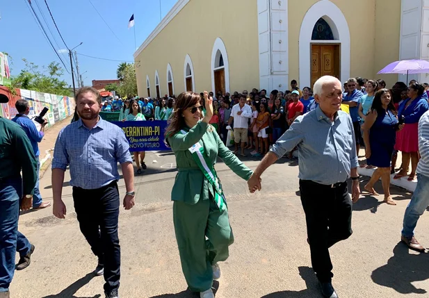 Desfile cívico de 7 de setembro em Esperantina