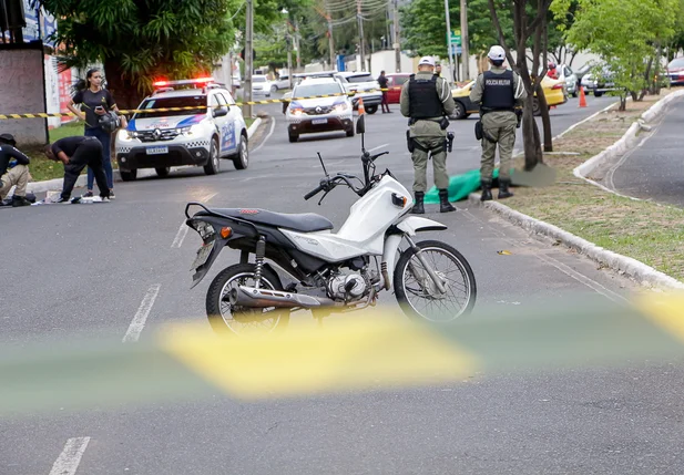 Acidente na Avenida Dom Severino em Teresina Piauí