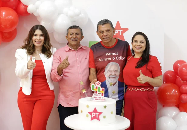 Evento de comemoração pelo aniversário do PT no Piauí