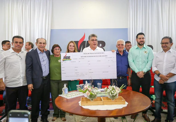 MDB promove festival de filiações durante evento em Teresina