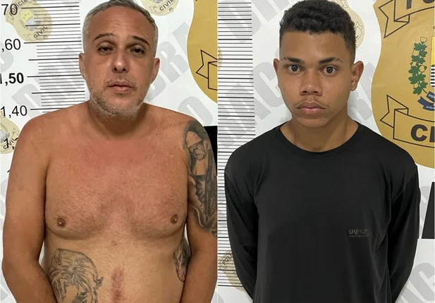Policiais realizam prisão de grupo investigado por roubos em Teresina